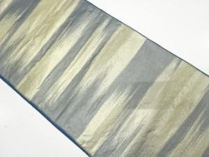 霞模様織り出し　名古屋帯